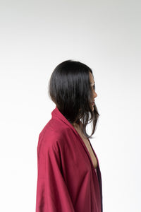 Nuwa Kimono, TENCEL, Cherry Red, view 5