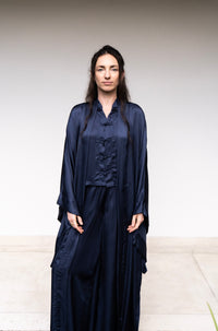 Aset Kimono in Midnight Blue