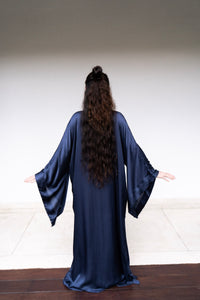 Aset Kimono in Midnight Blue