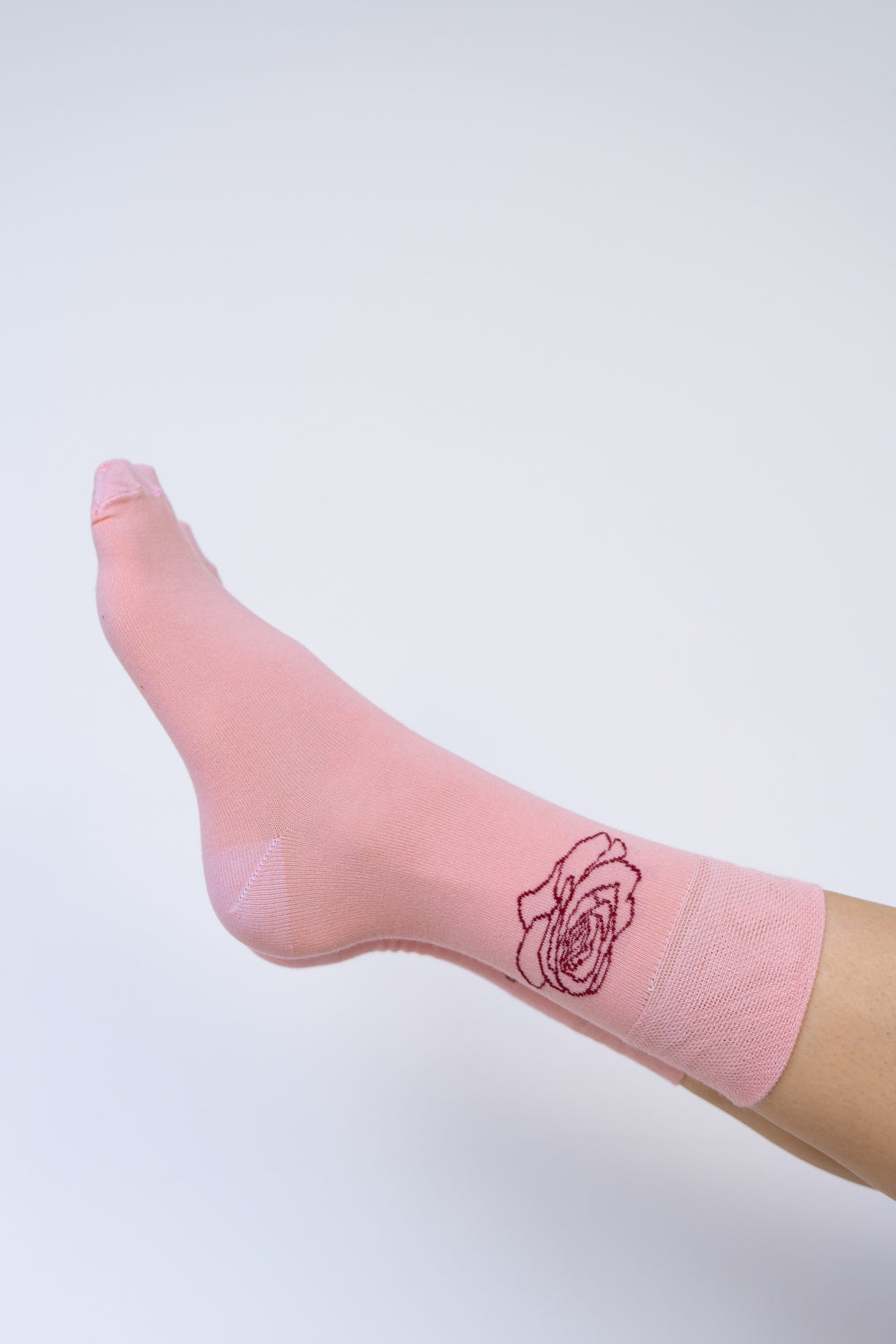 Rose Sock, Desert Blush, Cotton, view 4