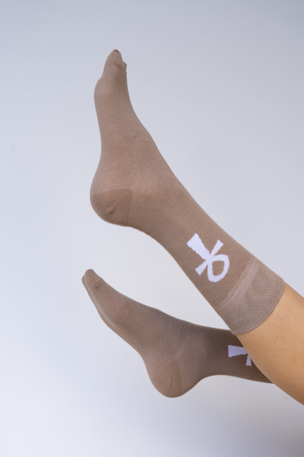 Ankh Sock, Sandstone Brown, Cotton, view 4
