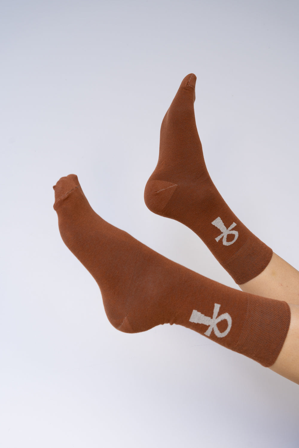 Ankh Sock, Dune Amber, Cotton, view 6