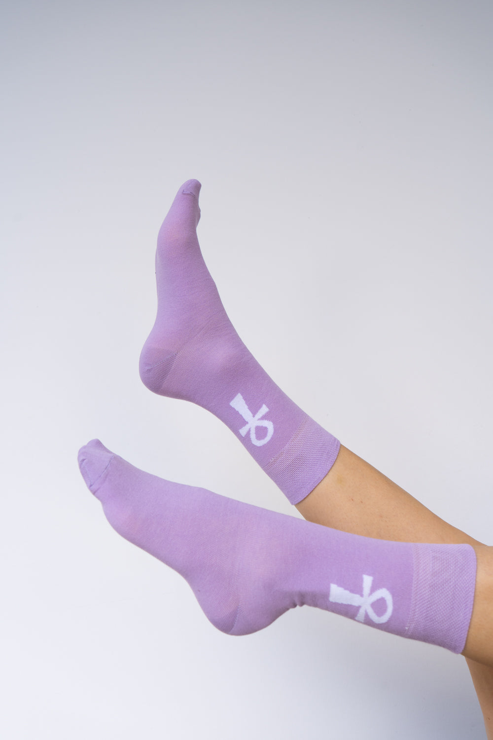 Ankh Sock, Lotus Mist, Cotton, view 3
