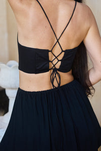 SaRa Corset, Cotton, Black Onyx, view 2