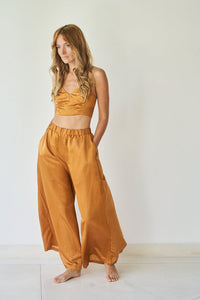 Lee Zhen Pant, Silk Cotton, Copper, view 2