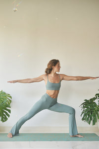 Wulan Pant - Plant Viscose - Sage Tiyara Soul Wear