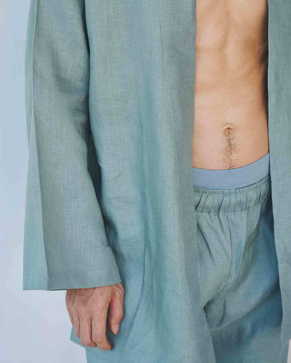 Shen Pant, Linen, Sage, view 2