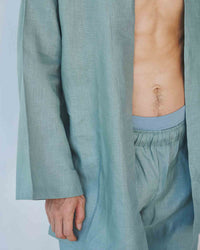 Shen Pant, Linen, Sage, view 2