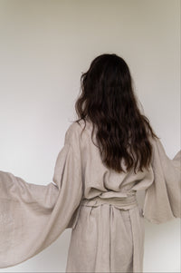 Obi Belt, Linen, Natural Linen, view 6
